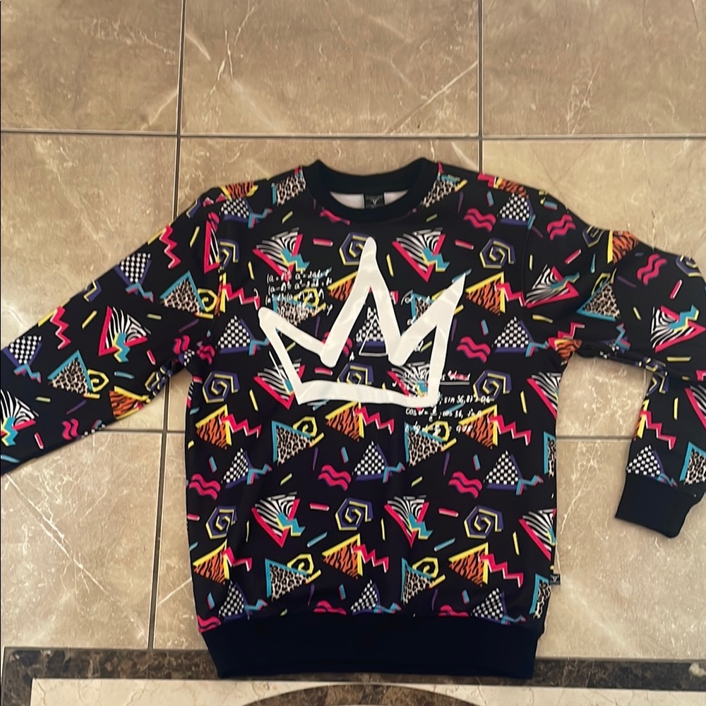 Colorful Graphic Men's Sweater